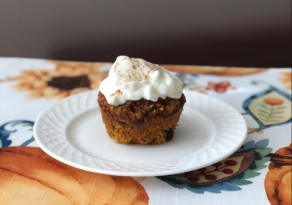 Healthy Sugarless Carrot Cakes